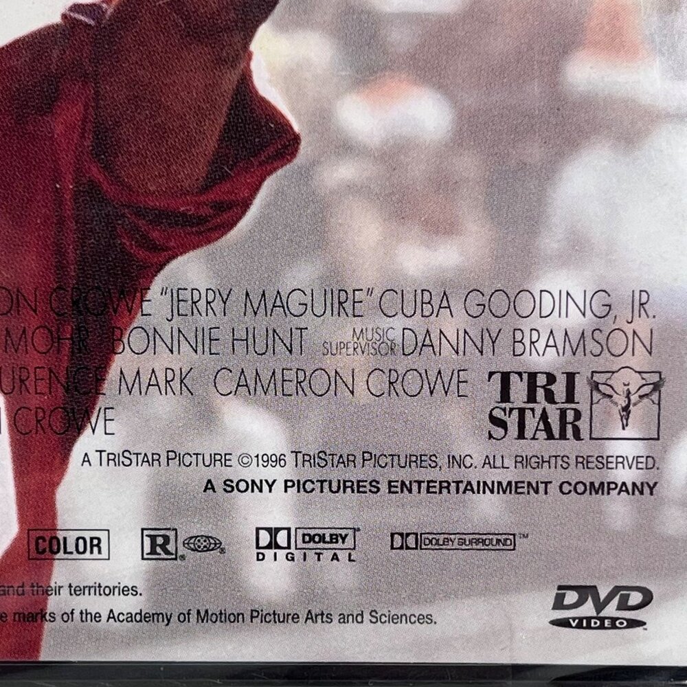 Jerry Maguire DVD Deluxe Widescreen Presentation Romantic Comedy Tom Cruise New - Picture 8 of 14